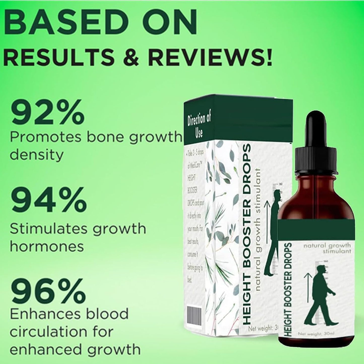 Height Booster Drops (30ml) | قطرات تعزيز الطول (30 مل)